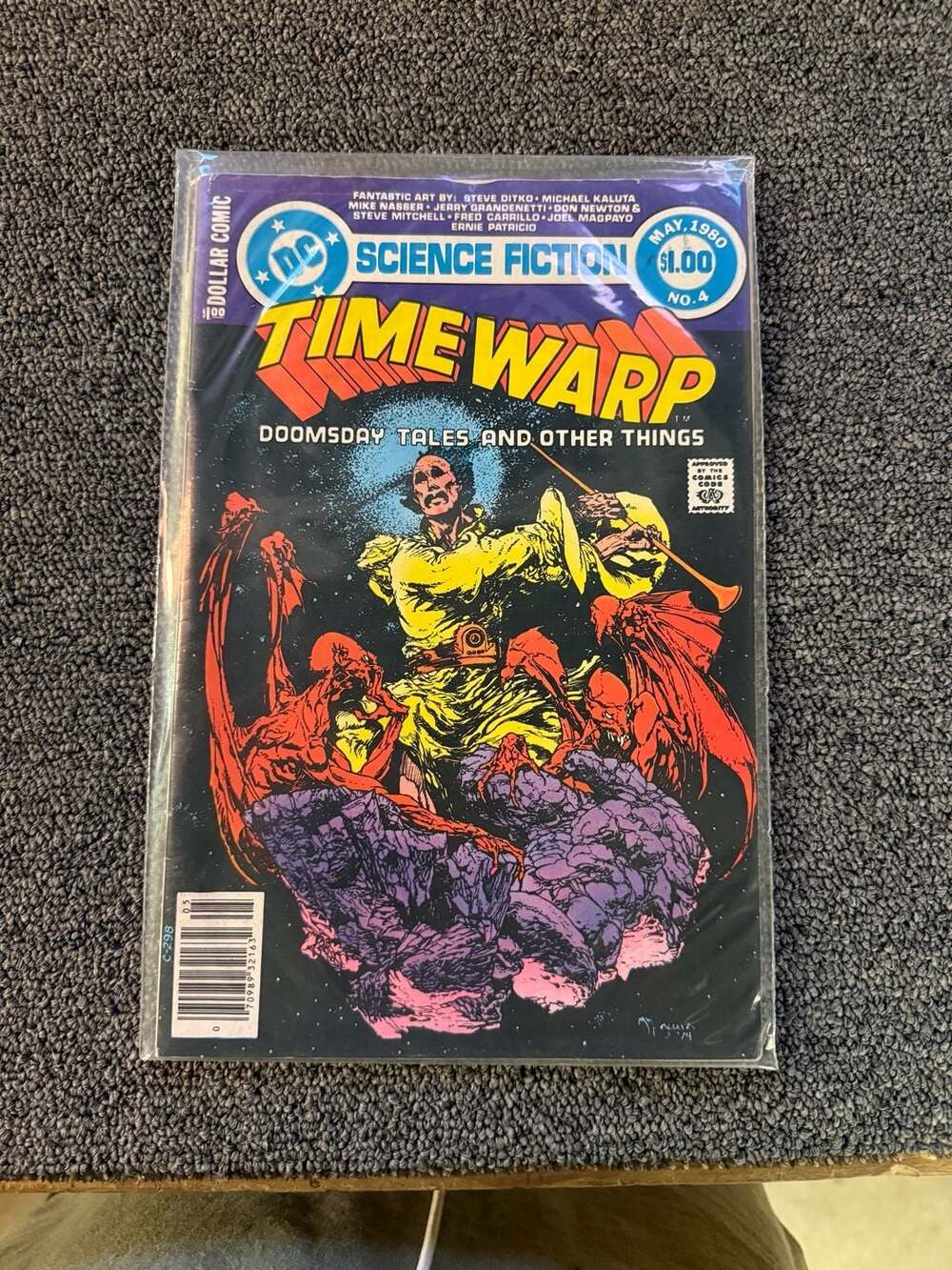 Time Warp #4 (May 1980) DC Comics Science Fiction Comic Book
